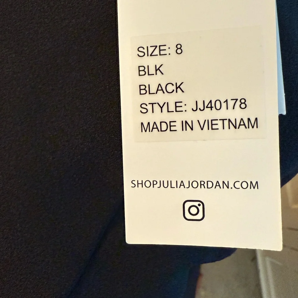 Stylish Black Jumpsuit by Julia Jordan | NWT - Picture 6 of 8